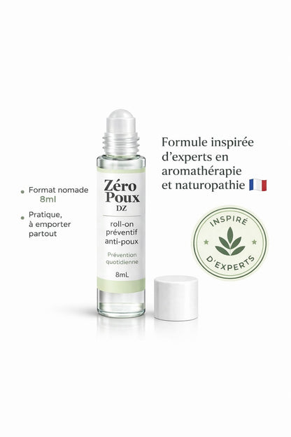 Roll-On Anti-Poux Préventif – Protection Quotidienne | Zéro Poux DZ